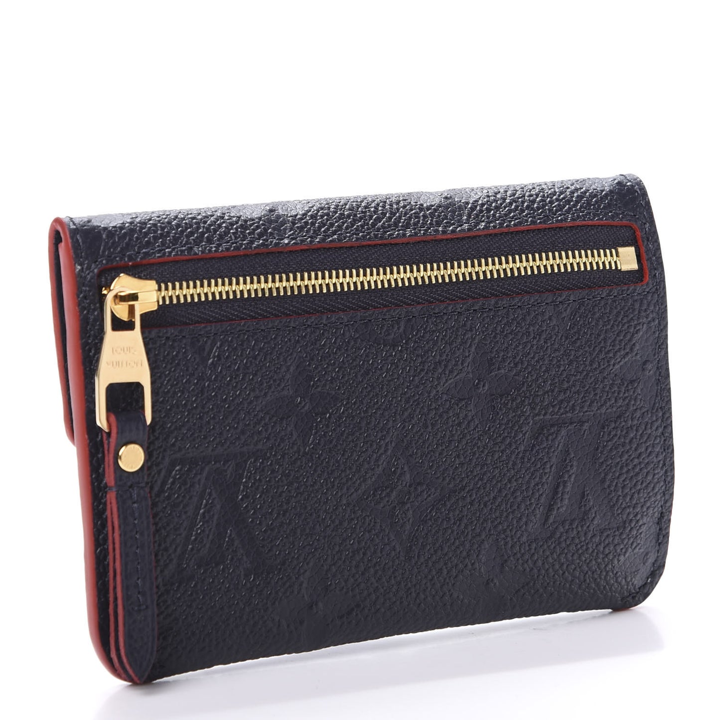 Empreinte Key Pouch Marine Rouge