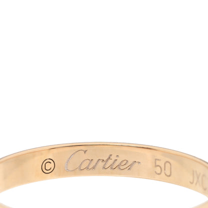 Cartier 18K Yellow Gold 2.5mm 1895 Wedding Band Ring 50 5.25 4 of 6