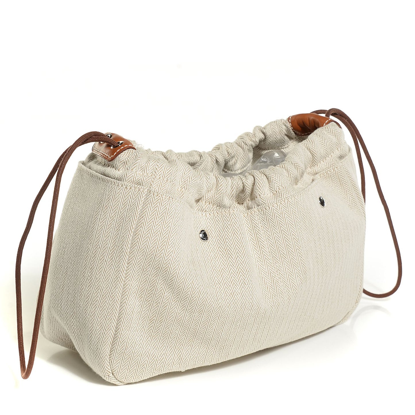Canvas Barenia Fourbi 20 PM Pouch Naturel Fauve