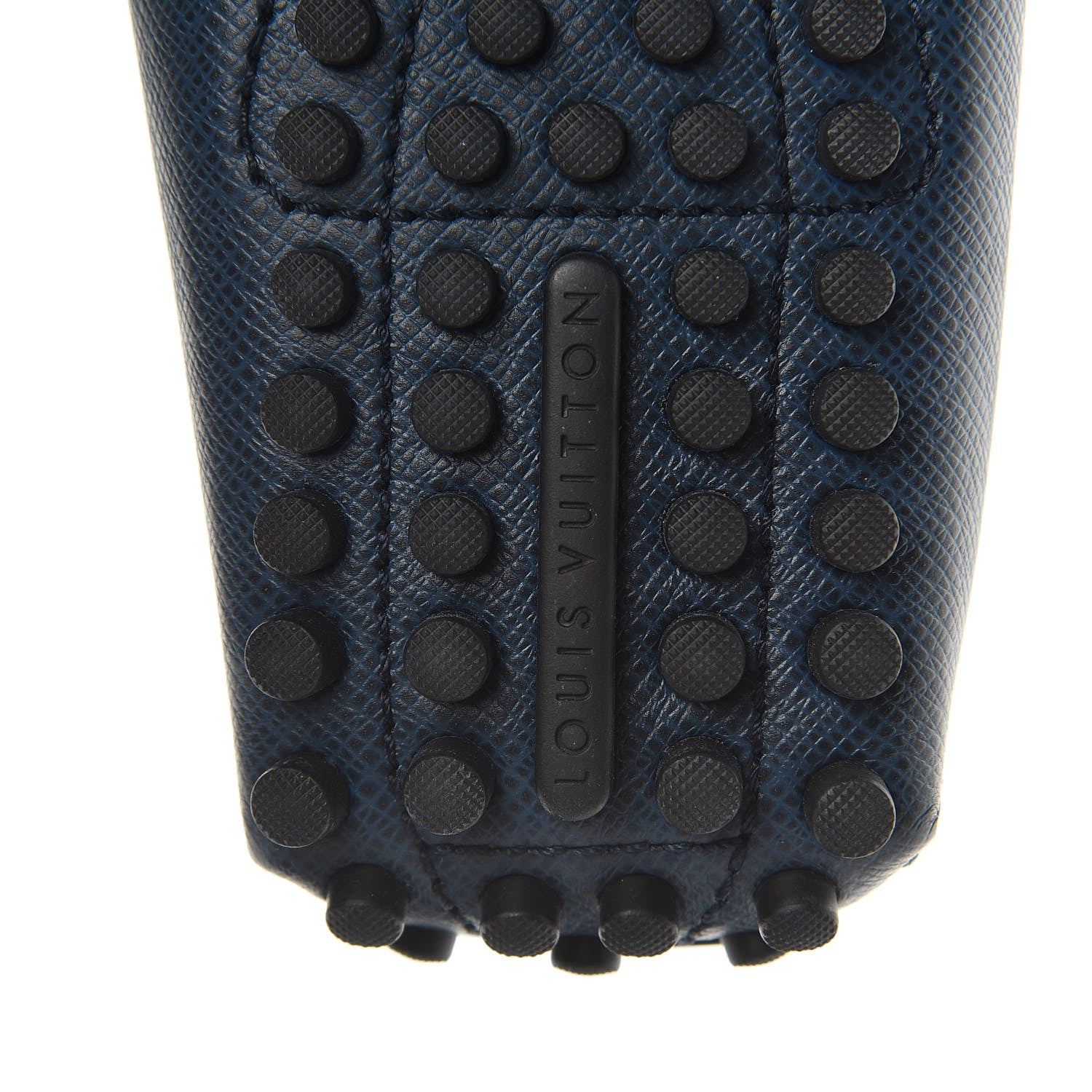 Louis Vuitton Taiga Hockenheim Moccasin Loafers 10 Ocean 7 of 9