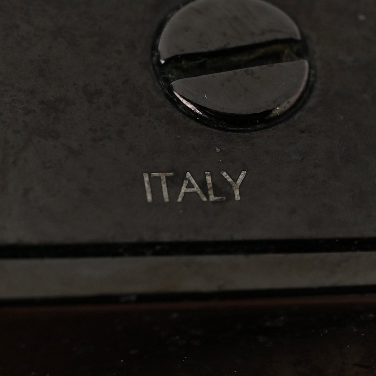 Metal Graffiti Bracelet Black