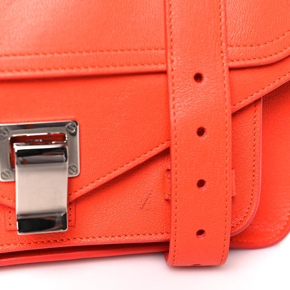 Proenza Schouler Lambskin Tiny PS1 Satchel Orange Pepper 11 of 12