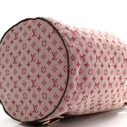 Louis Vuitton Mini Lin Monogram Betsy Backpack Red 9 of 10