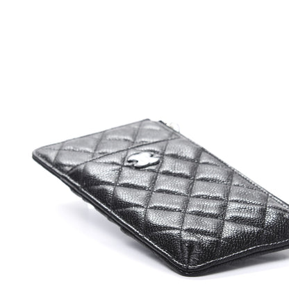 Chanel Caviar Quilted Classic Flat Wallet Pouch So Black 6 of 10