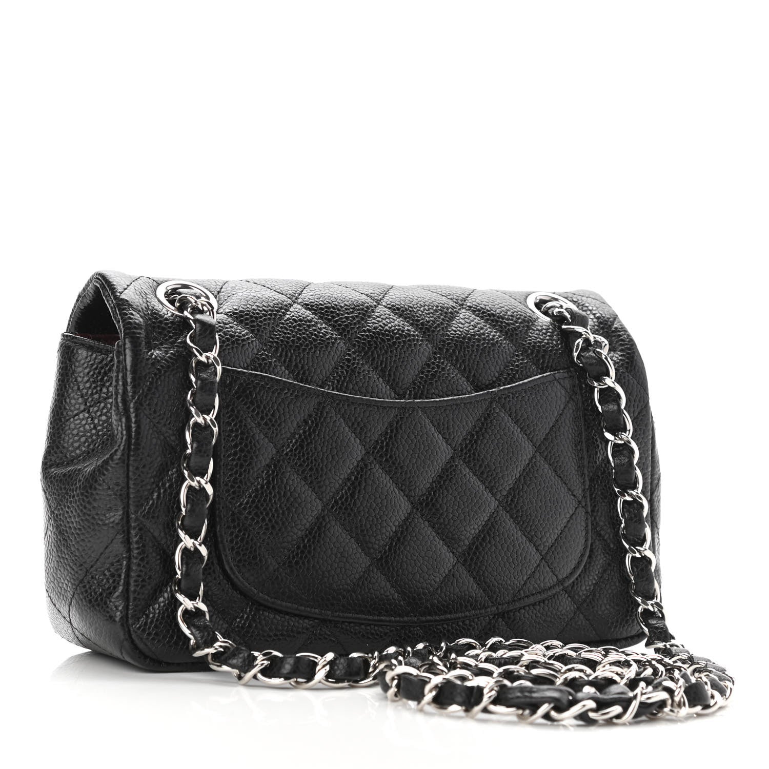 Chanel Caviar Quilted Mini Rectangular Flap Black 4 of 19