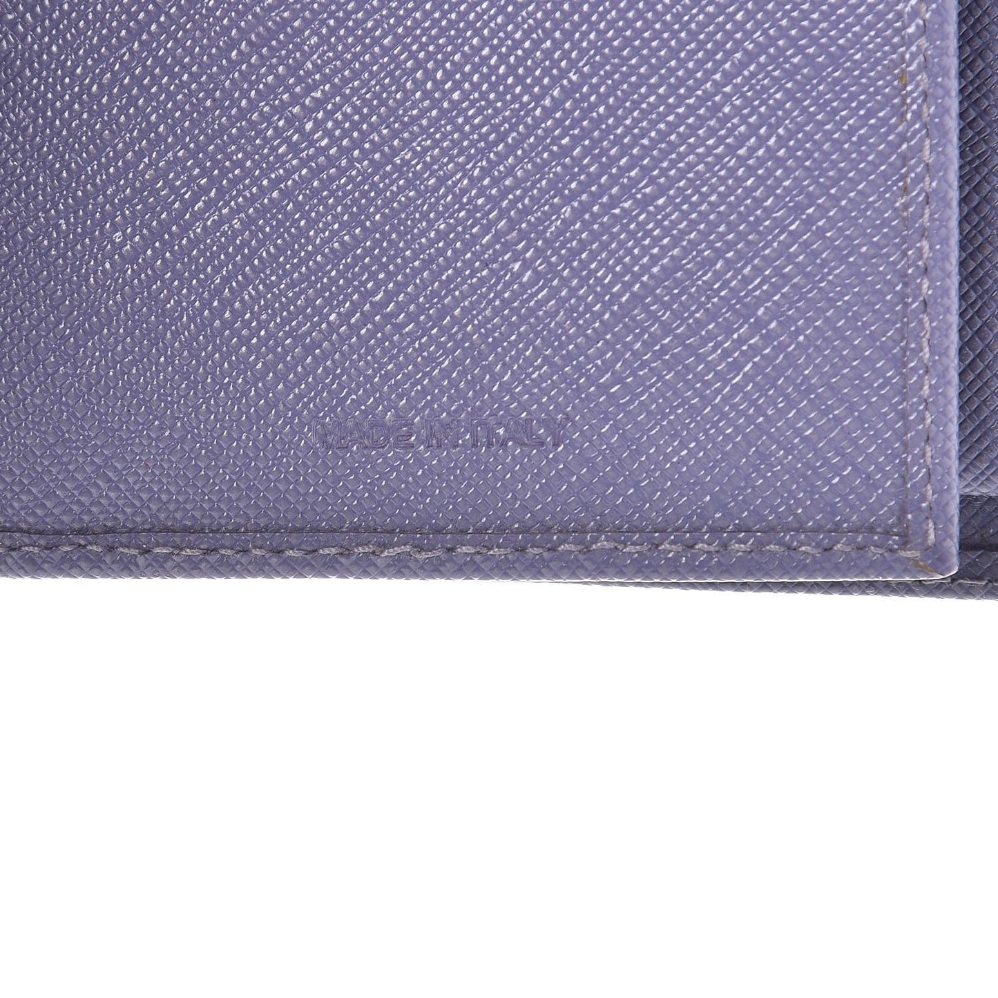Saffiano Metal Compact Wallet