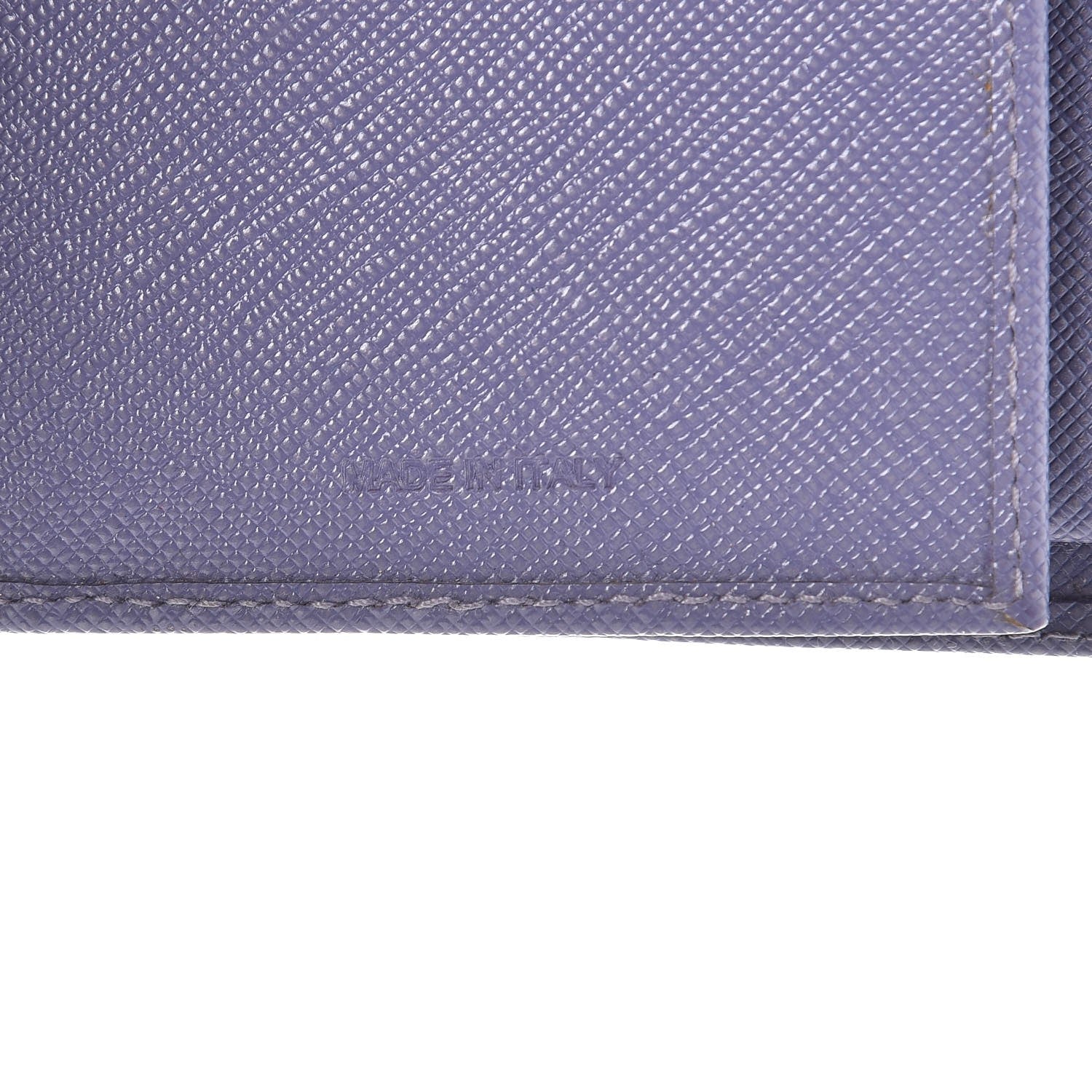 Prada Saffiano Metal Compact Wallet 6 of 12