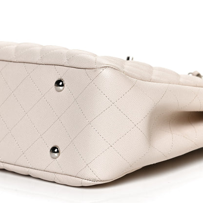 Chanel Caviar Quilted Large Classic Shopping Tote Light Beige 9 of 9