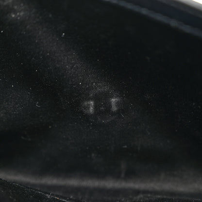 Saint Laurent Textured Patent Monogram Small Belle De Jour Clutch Black 7 of 7