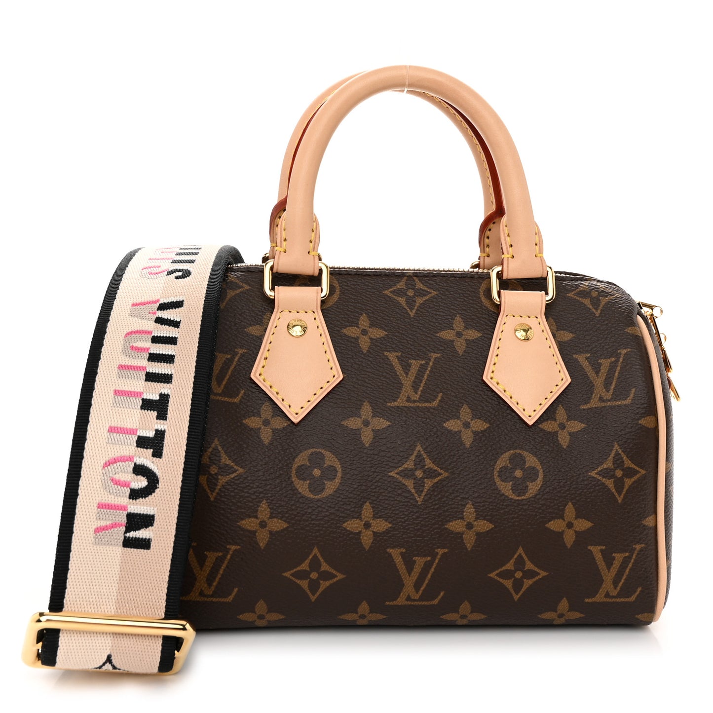 Monogram Speedy Bandouliere 20 Black