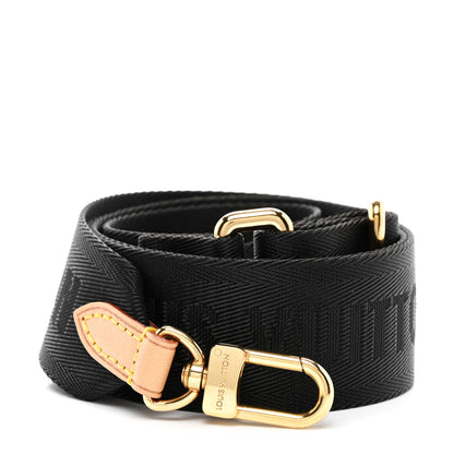 Louis Vuitton Monogram Multi Pochette Accessories Bandouliere Shoulder Strap Black 2 of 5