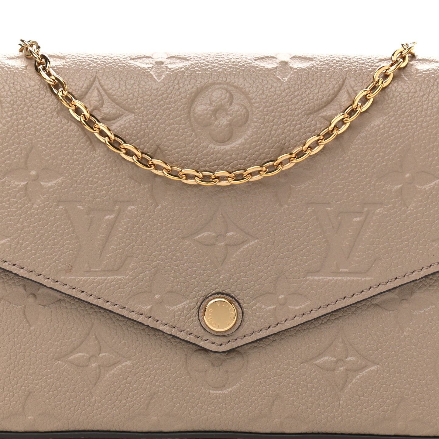 Empreinte Pochette Felicie Chain Wallet Tourterelle