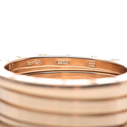 Bulgari 18K Yellow Gold B.Zero1 Four-Band Ring 67 12 4 of 6