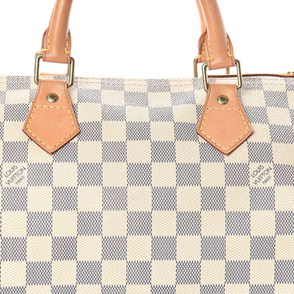 Louis Vuitton Damier Azur Speedy 30 8 of 12