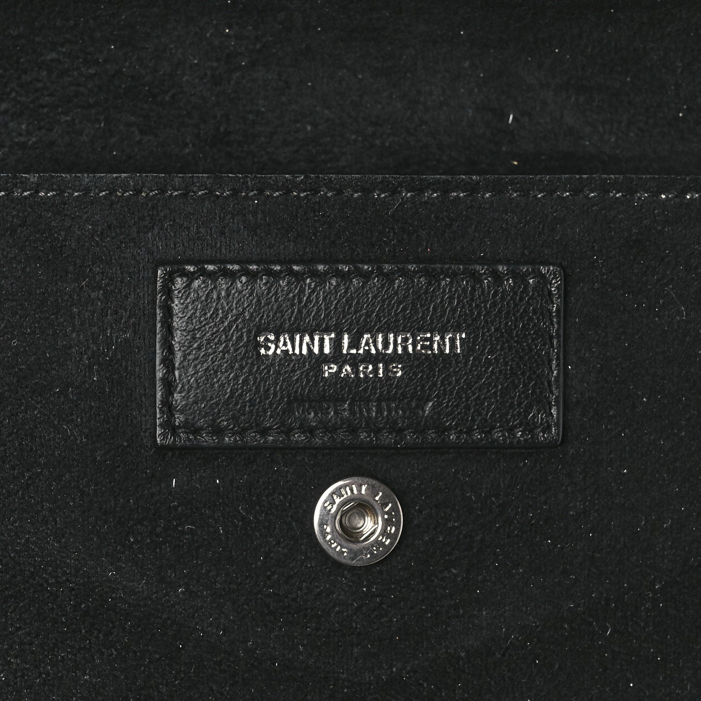Lambskin Teddy Drawstring Bag Crema Soft