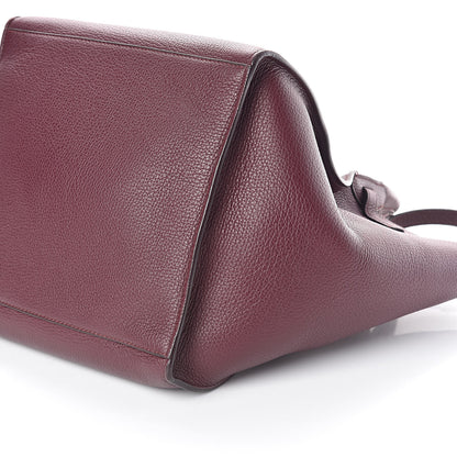 Celine Supple Grained Calfskin Small Big Bag Wine 9 of 10