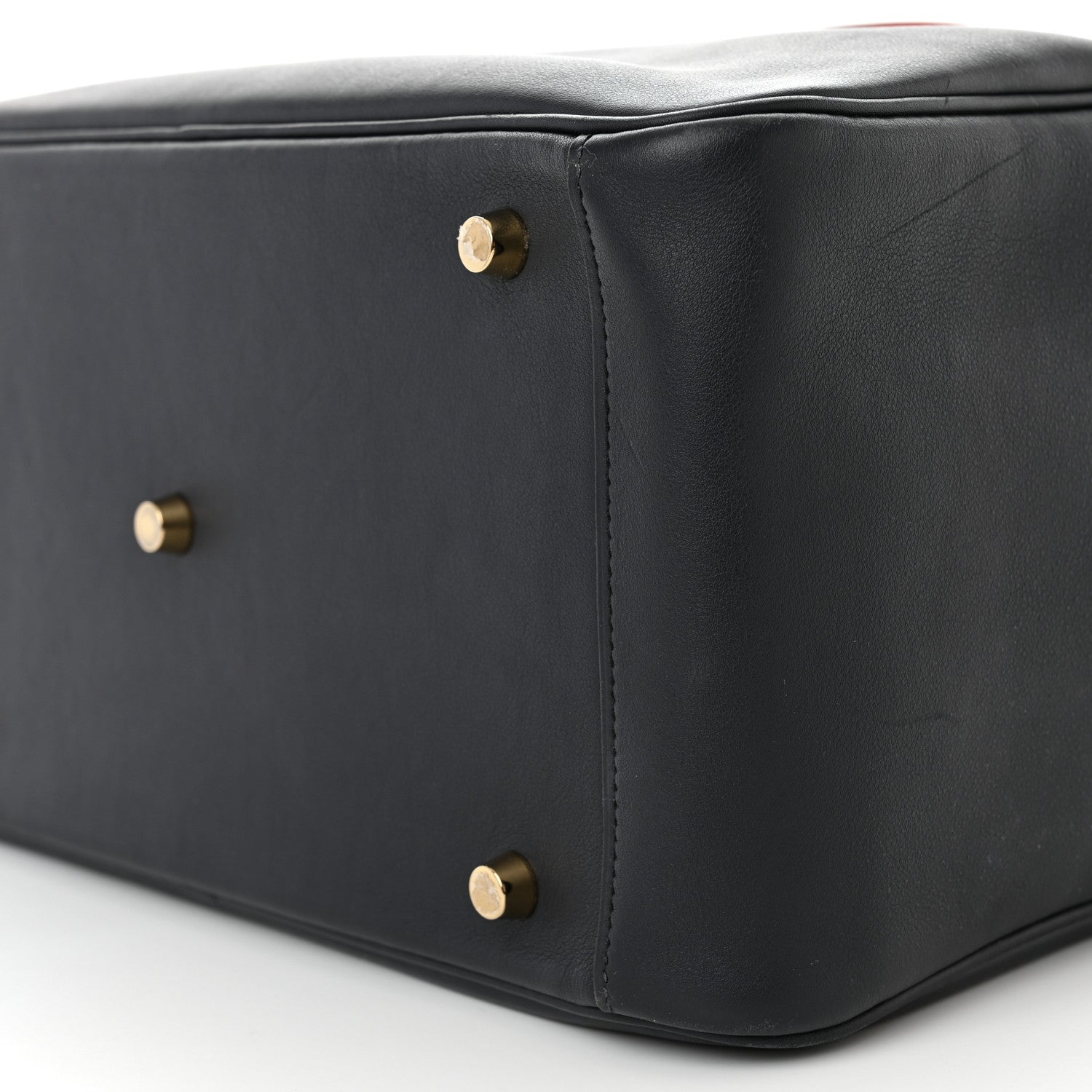 Hermes Swift Verso Lindy 30 Bleu Indigo Orange Poppy 10 of 16
