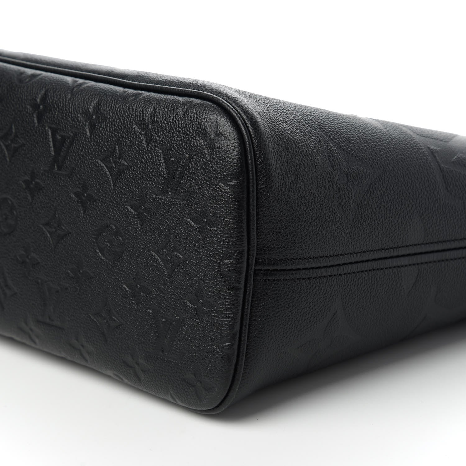 Louis Vuitton Empreinte Monogram Giant Neverfull MM Black 7 of 9