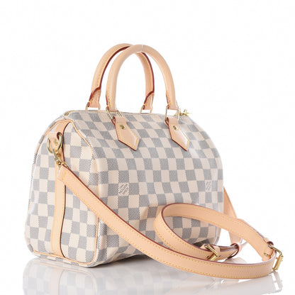 Louis Vuitton Damier Azur Speedy Bandouliere 25 2 of 9