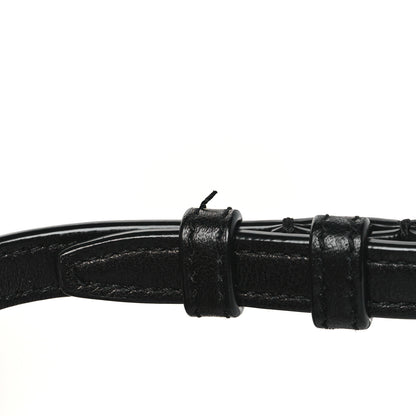 Saint Laurent Lambskin Carre Quilted Cassandre Mini Camera Bag Black 10 of 11