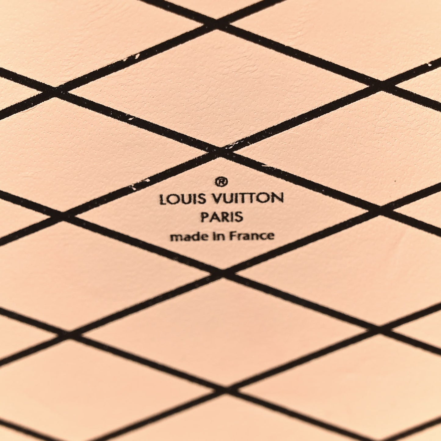 Reverse Monogram Kabuki Petite Malle Black