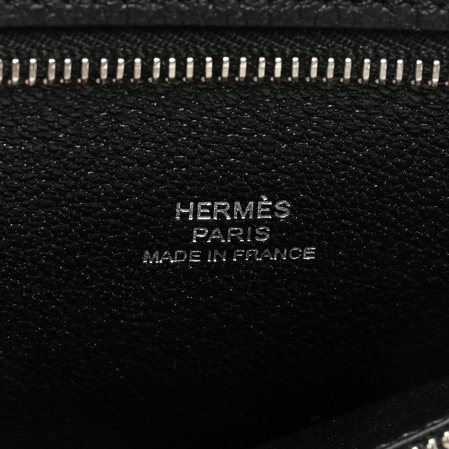 Hermes Togo Backpocket Pouch 30 Black 6 of 6