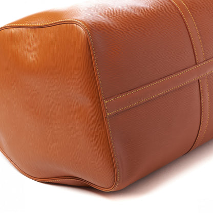 Louis Vuitton Epi Keepall 55 Cipango 5 of 9