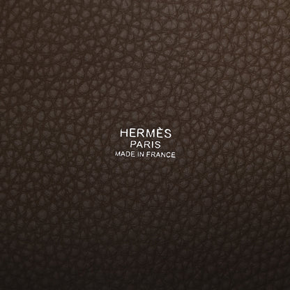 Hermes Taurillon Clemence Picotin Lock 18 PM Etoupe 6 of 11