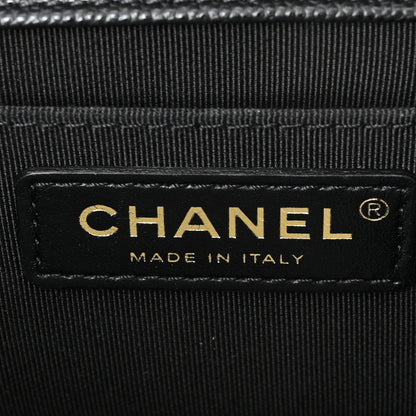 Chanel Caviar Quilted Medium Boy Flap Black 6 of 11
