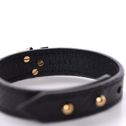 Louis Vuitton Epi Twist It Bracelet 17 Black 4 of 6