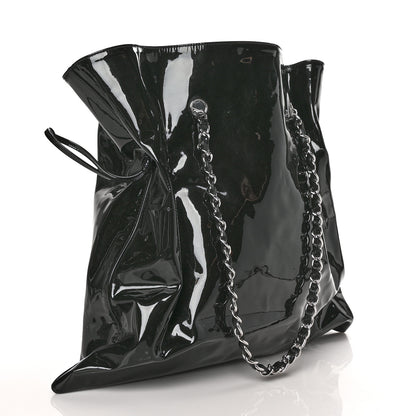 Chanel Patent Crystal Strass Bonbons Tote Black 2 of 9