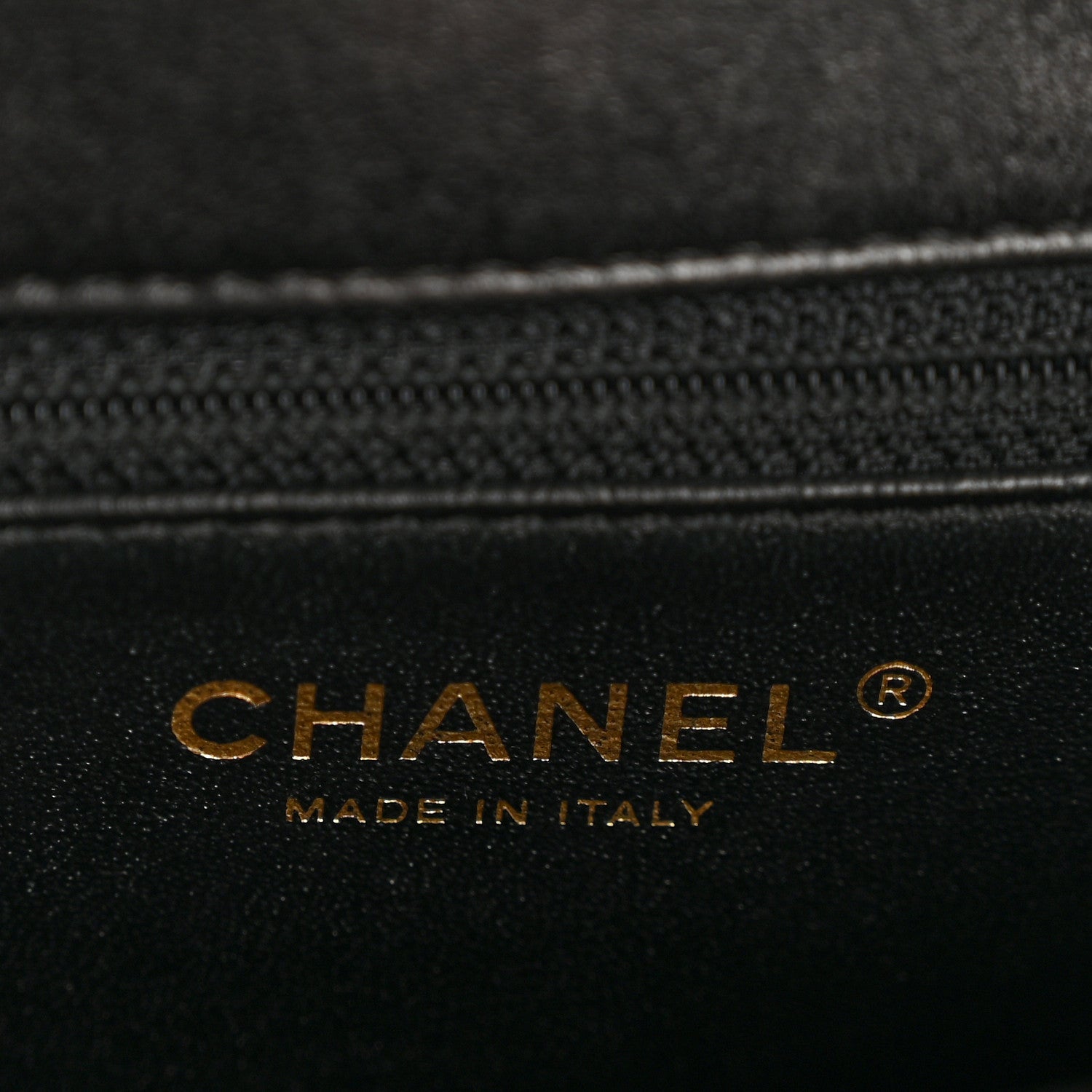 Chanel Lambskin Reversed Chevron Quilted Flap Black 7 of 15
