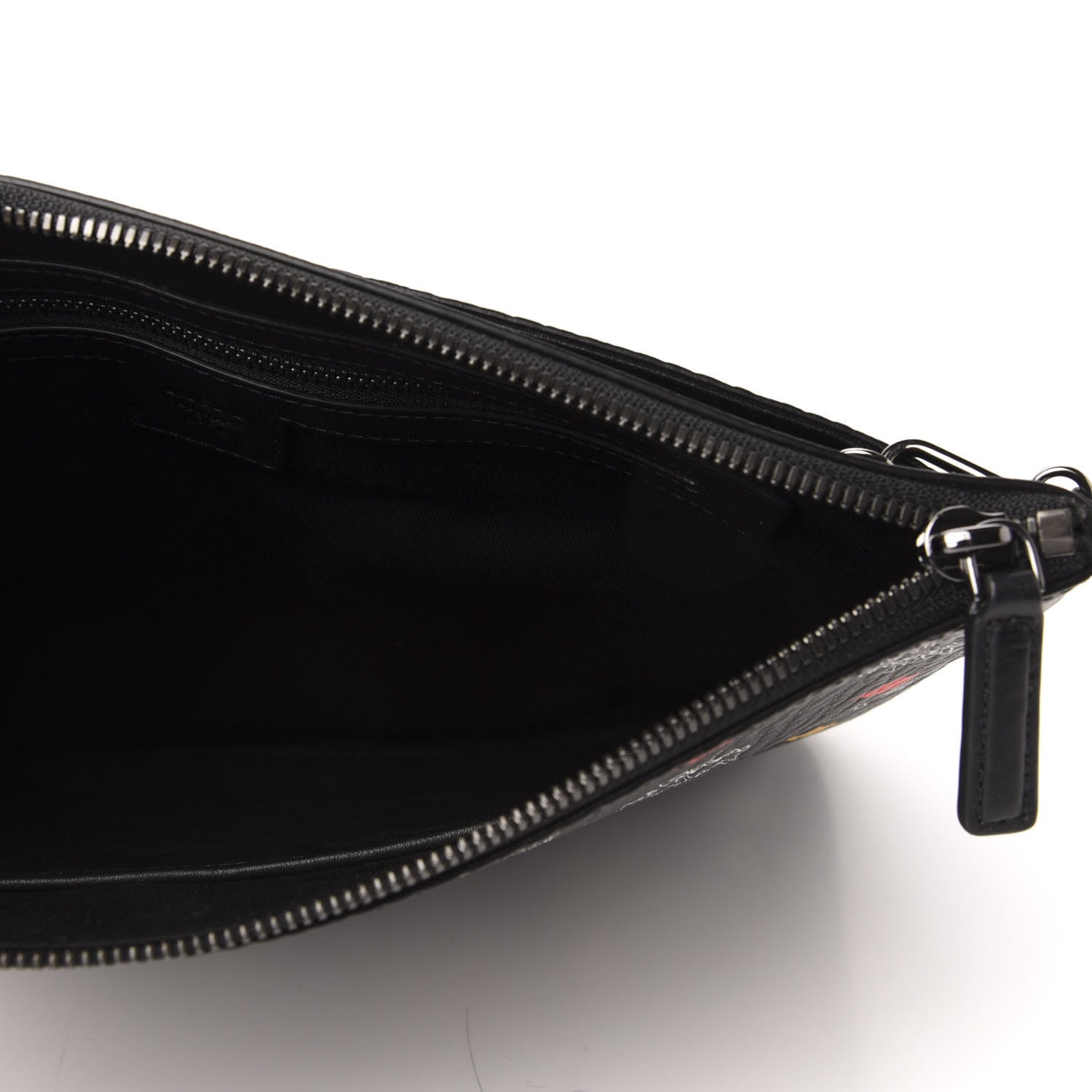 MCM Skyoptic Visetos Crossbody Pouch Spectrum Diamond Black 5 of 7