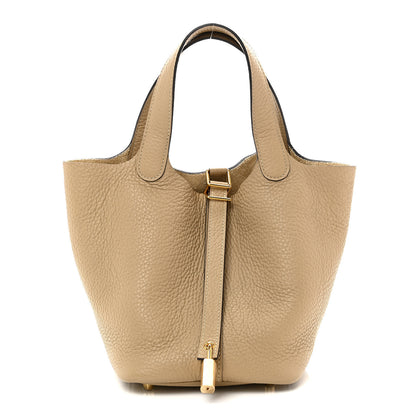 Hermes Taurillon Clemence Picotin Lock 18 PM Trench 1 of 10