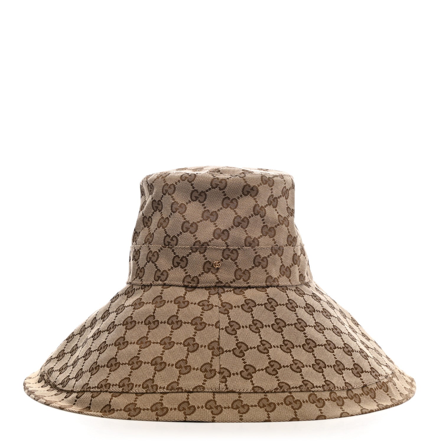 Gucci Monogram Wide Brim Hat M 57 Beige 3 of 10