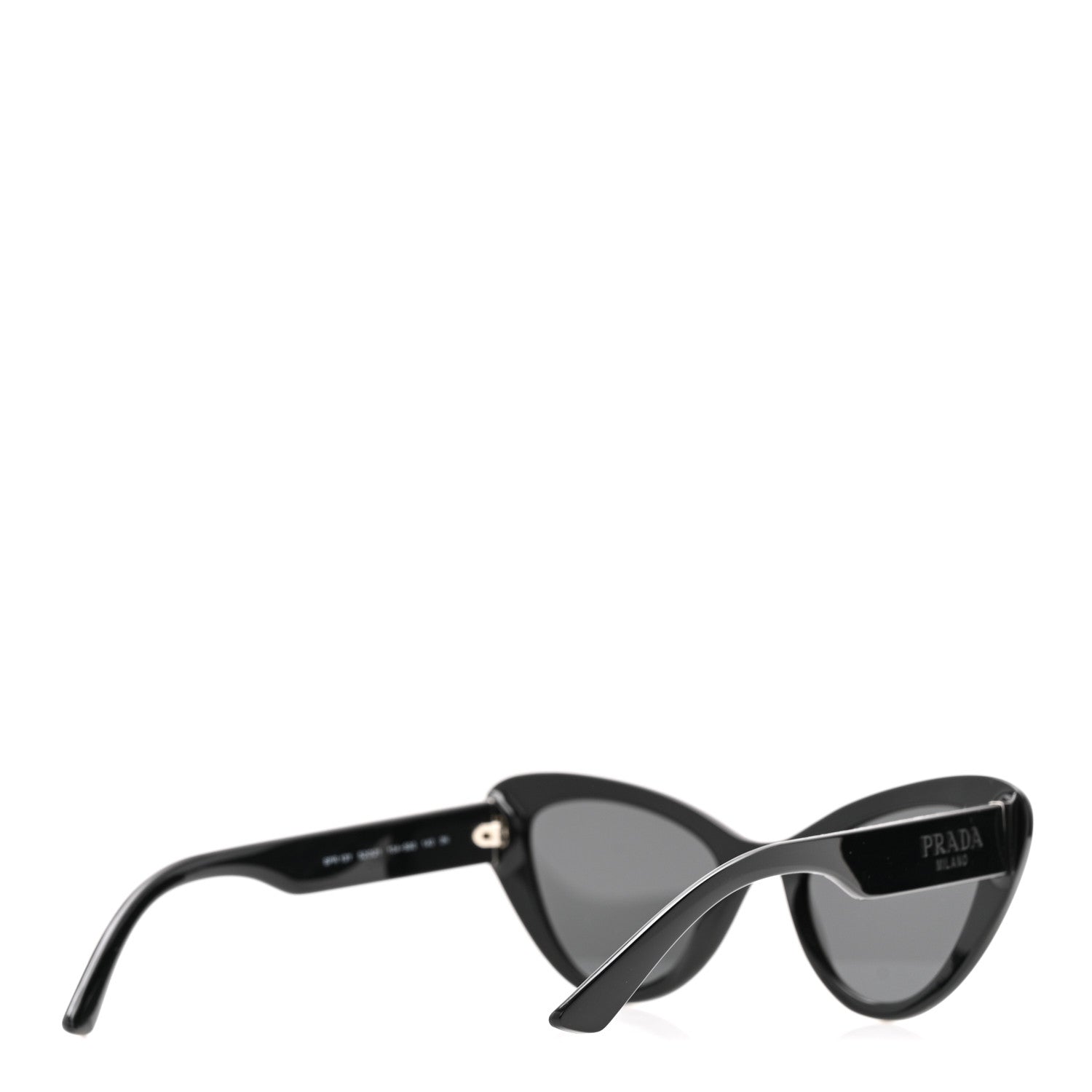 Prada Acetate Sunglasses SPR 13Y White Black 4 of 8
