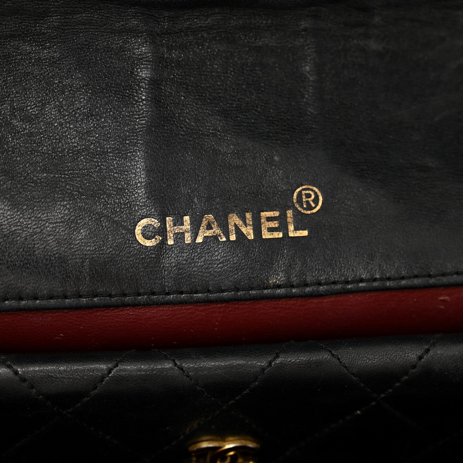 Chanel Lambskin Quilted Medium Single Flap Black 7 of 11