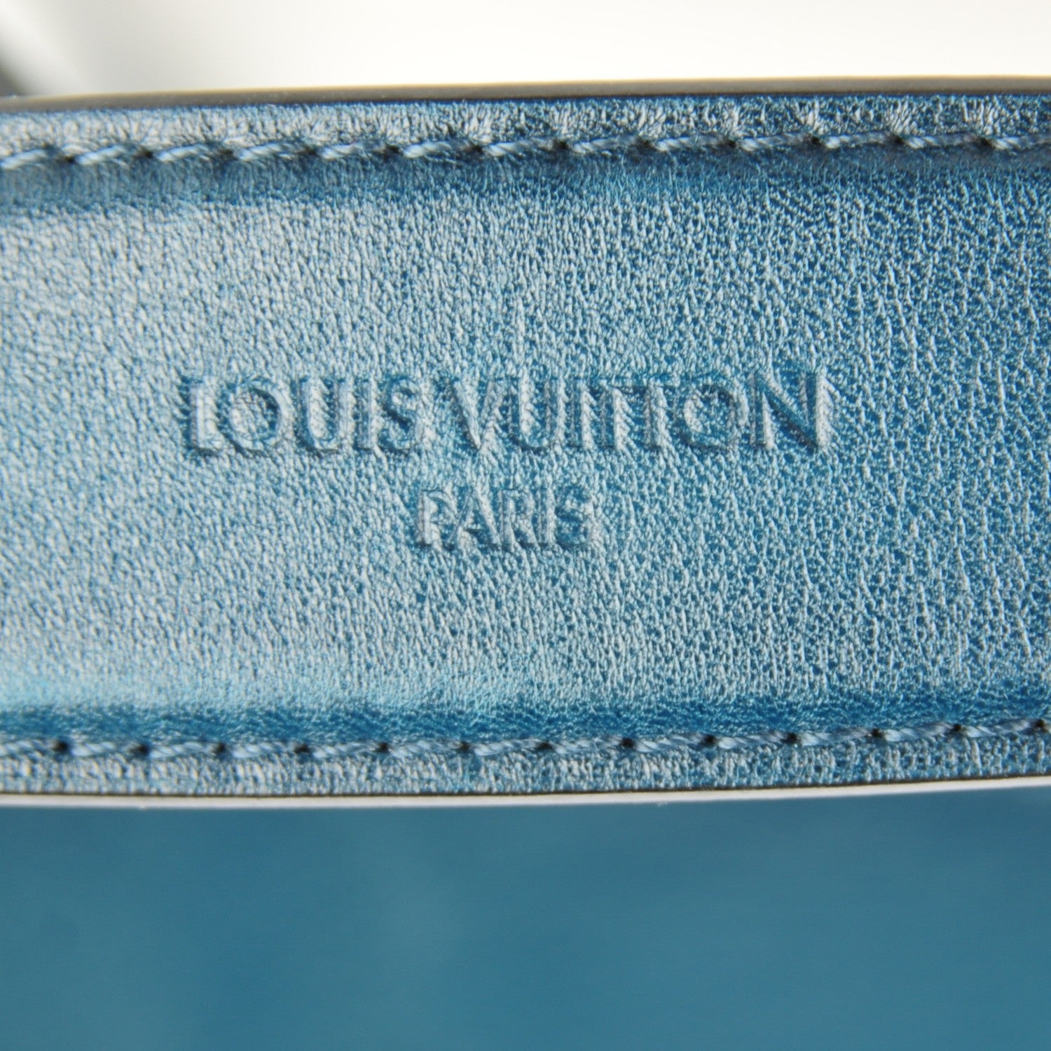Louis Vuitton Smooth Calfskin NN14 Cuir Nuance GM Blue 6 of 8