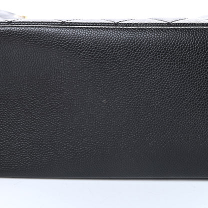 Chanel Caviar Quilted Grand Shopping Tote GST Black 11 of 14