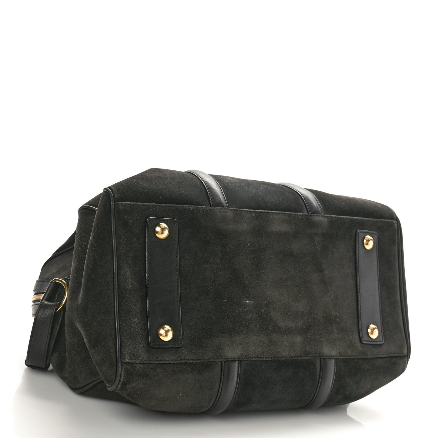 Suede Calfskin SC Bag MM Asphalt