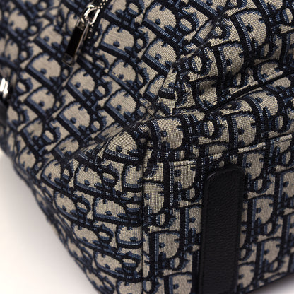 Christian Dior Oblique Calfskin Rider Backpack Beige Black 8 of 14