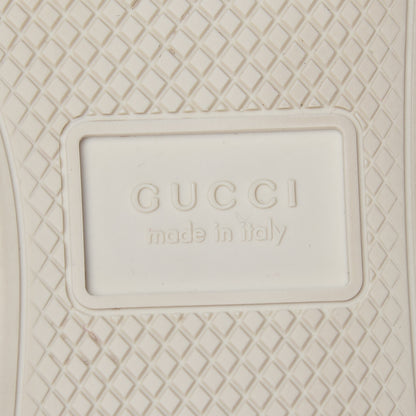 Gucci X SEGA Calfskin GUCCY Stars Womens Falacer Sneakers 38.5 White 6 of 13