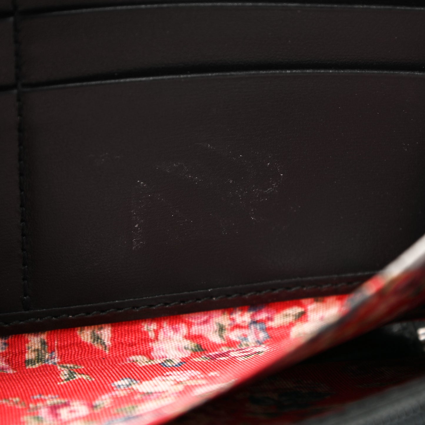 Calfskin Web Trapuntata GG Zip Around Wallet Black