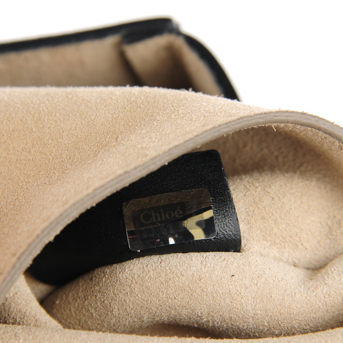 Suede Calfskin Mini Drew Shoulder Bag Black