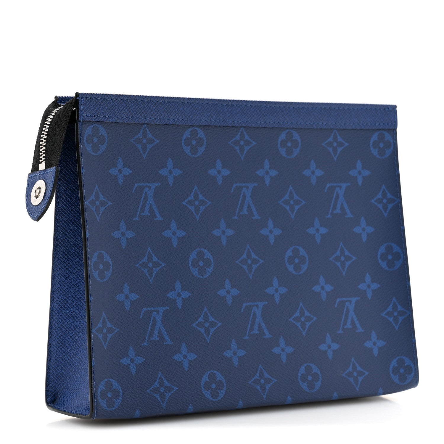 Louis Vuitton Monogram Eclipse Pochette Voyage MM  Pacific Blue 3 of 8