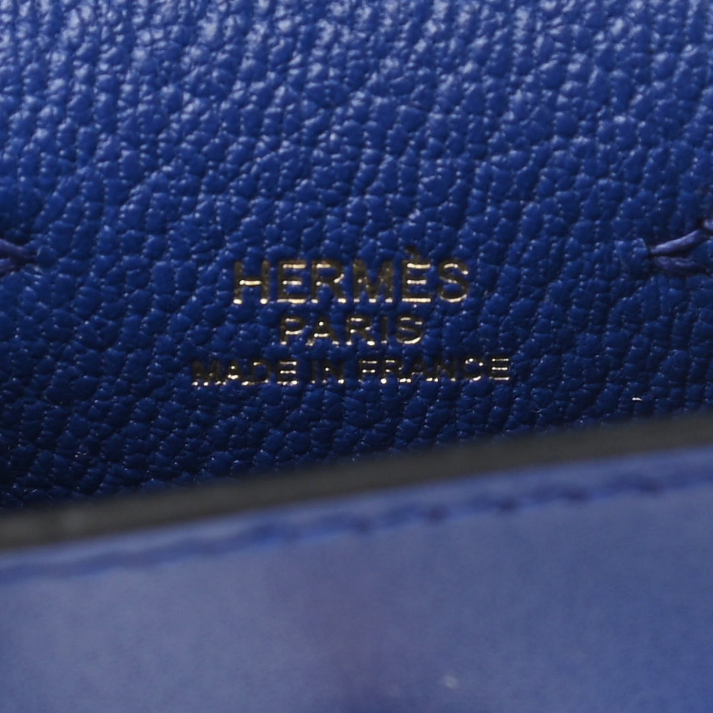 Tadelakt Chevre Mysore Kelly Quelle Idole Bag Charm Bleu Electrique Feu Jaune De Naples Vert Verone