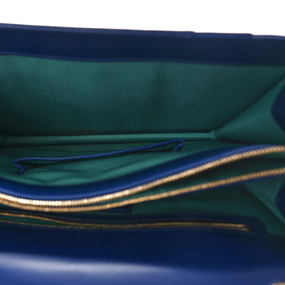 Bulgari Calfskin Serpenti Forever Shoulder Bag Navy 5 of 8