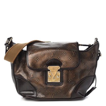 Louis Vuitton Monogram Embossed Sergent PM Bronze 1 of 9
