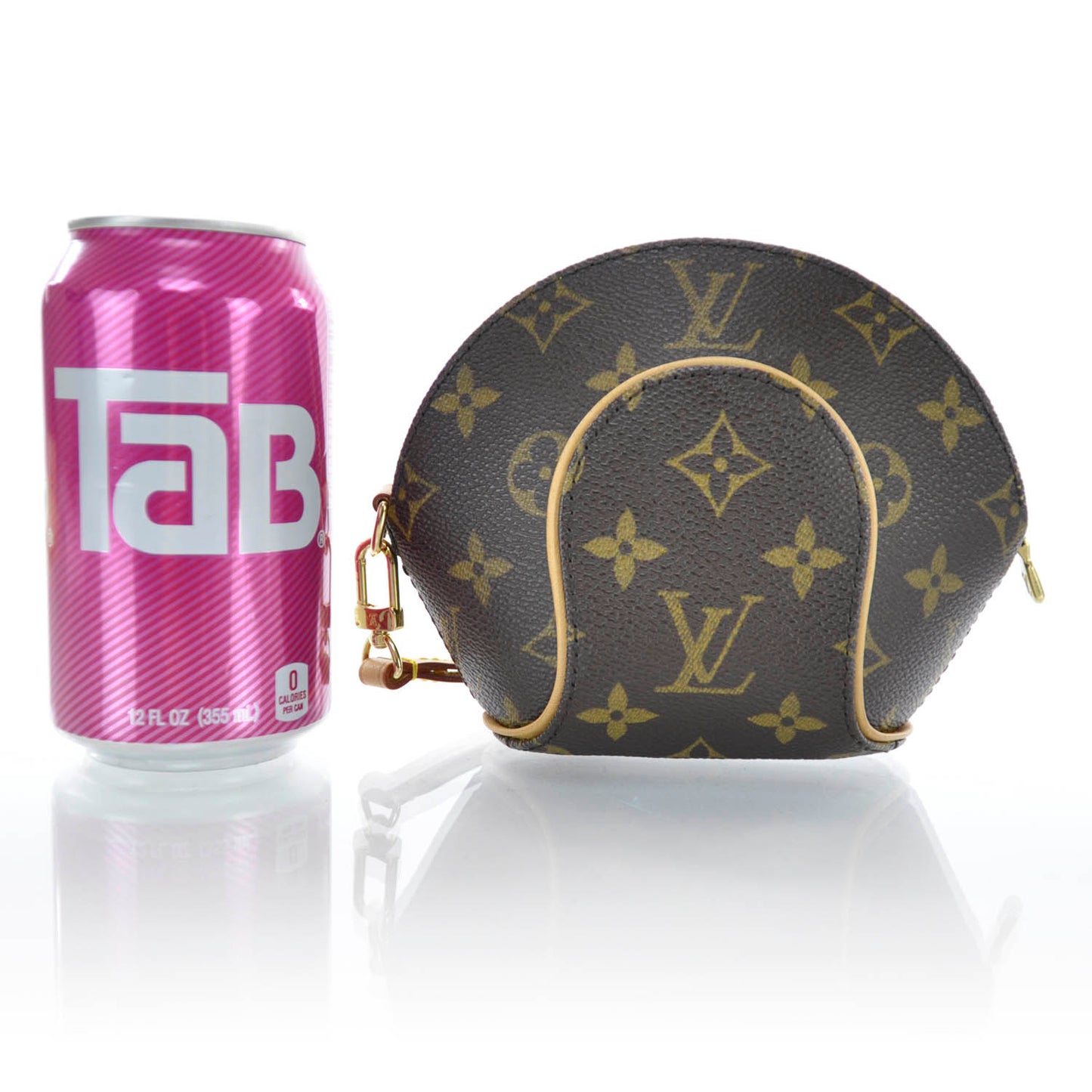 Monogram Mini Ellipse Wristlet Clutch