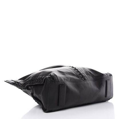 Alexander McQueen Lambskin Lace Up De Manta Tote Black 4 of 11
